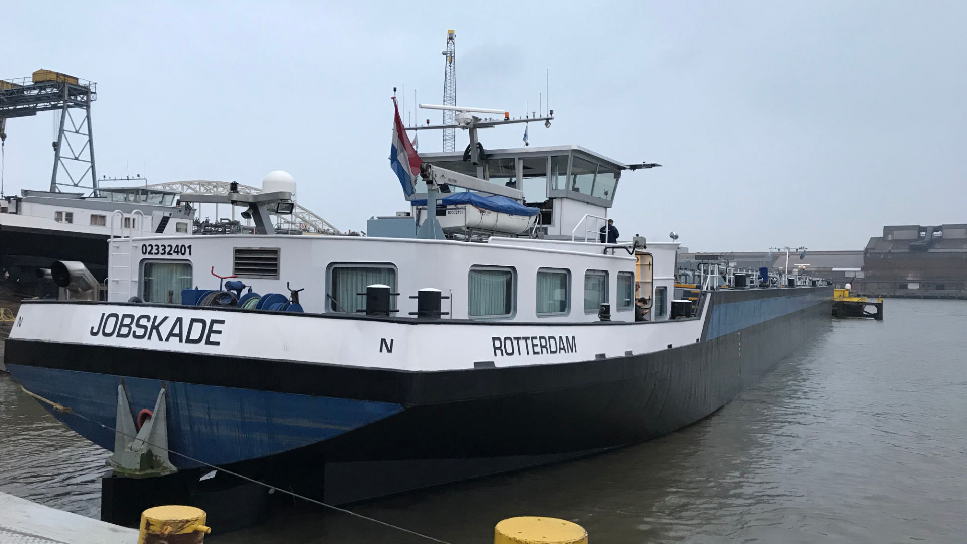 Mts Jobskade in harbor