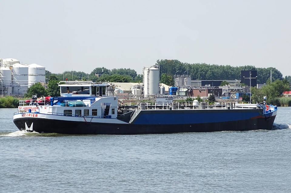 Mts Koerier Sailing Back