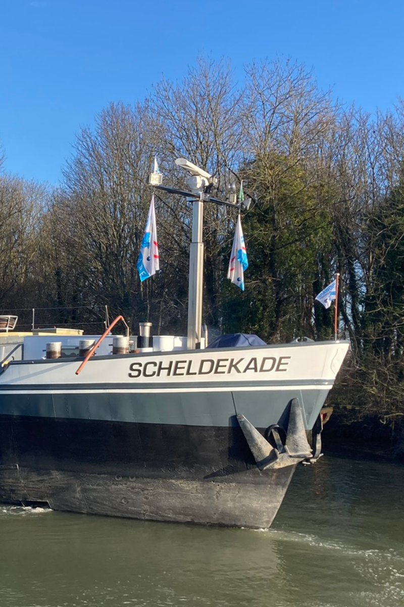 Mts Scheldekade sailing